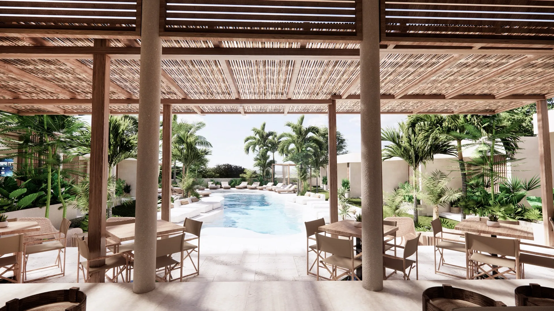 Poolside alternate view